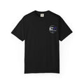 Boosted and Unbothered graphic T-shirt | Turbo Tire Smoke pocket logo