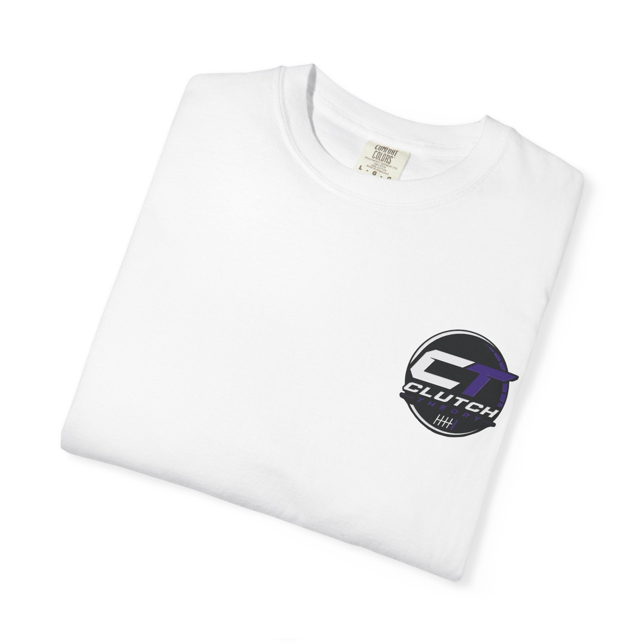 Boosted and Unbothered graphic T-shirt | Turbo Tire Smoke pocket logo